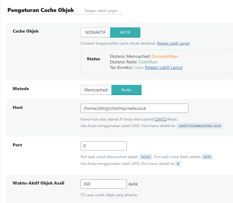 Cara Aktivasi Redis Cache Di cPanel Hosting