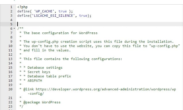 Remove HTML Comment Litespeed Cache Plugin